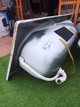 Bañera roca suelo antideslizante 