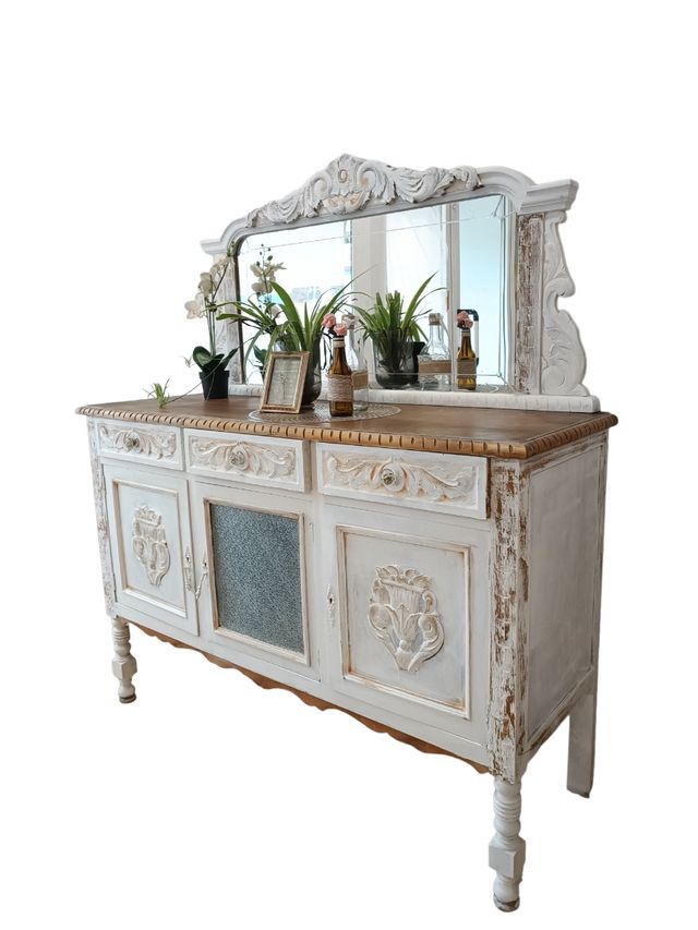 Bellissima credenza a consolle Buffet Shabby Chic