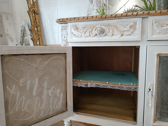 Bellissima credenza a consolle Buffet Shabby Chic