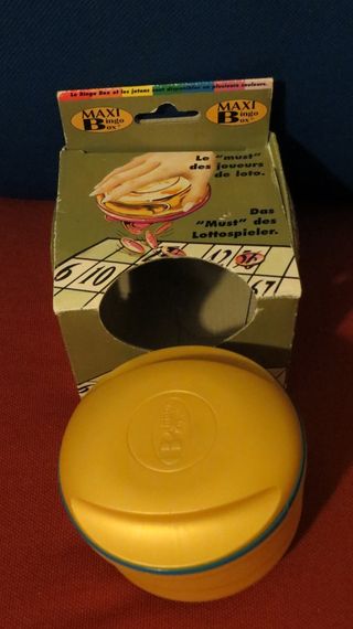 Maxi bingo box con 100 gettoni