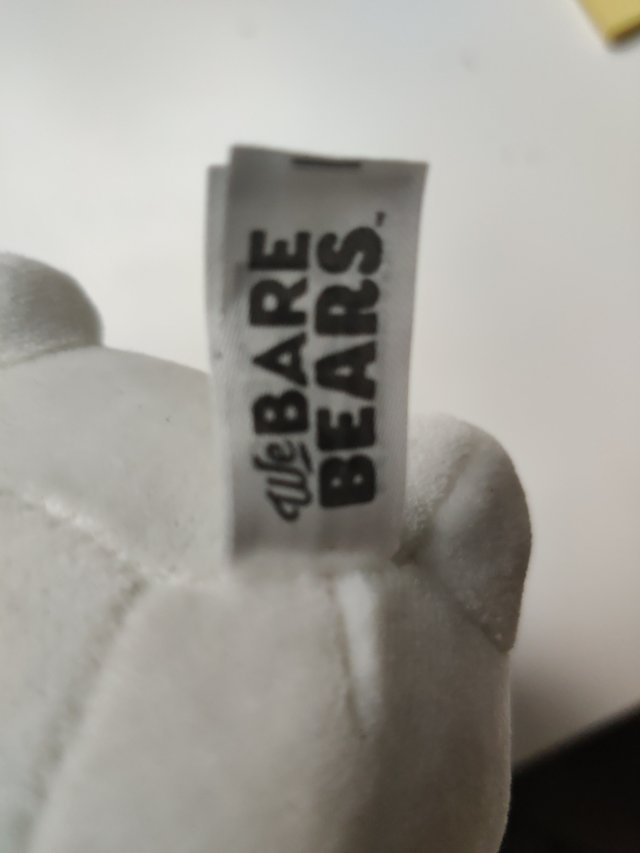 3 peluches osos the bare bears