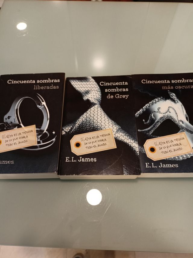 Trilogía anatomía de Grey .Por separado 6 € unidad