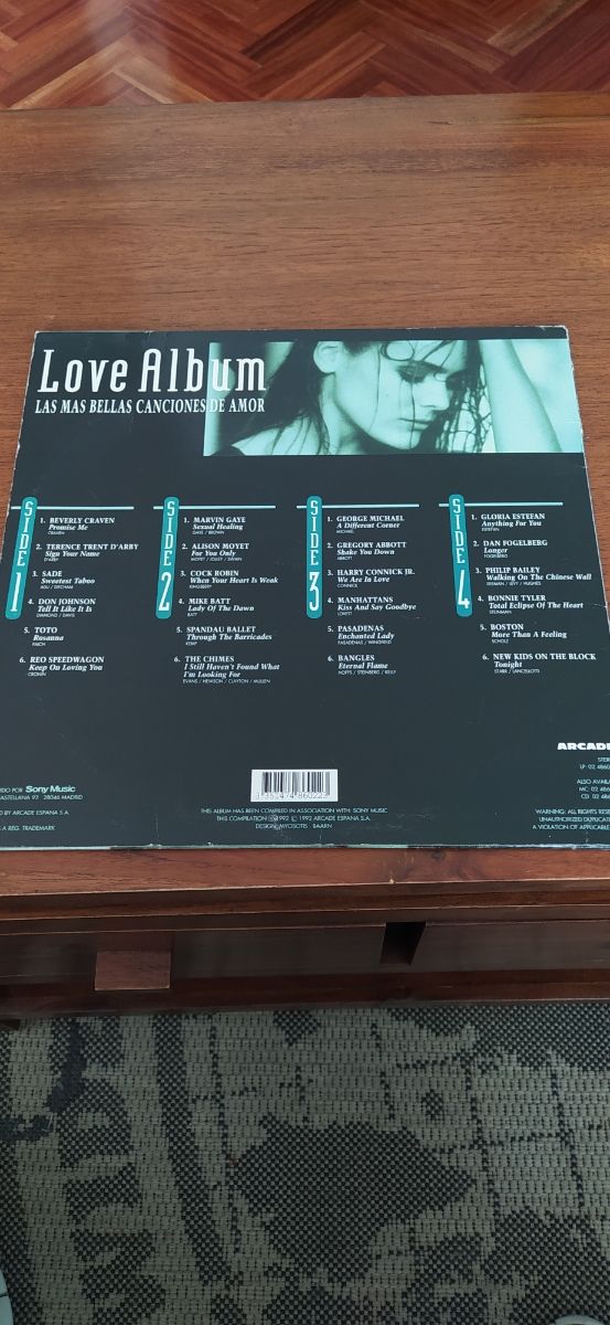 Love Albun doble 1992