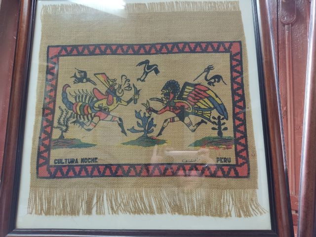 lote 2 cuadros etnicos