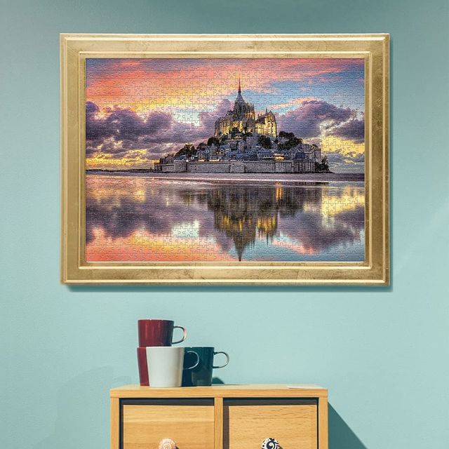Clementoni - Puzzle 1000 piezas Mont Saint Michel