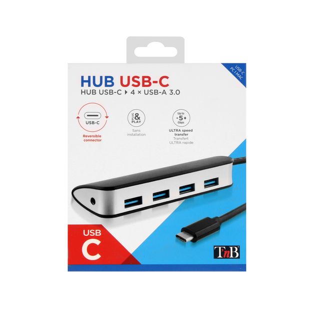 Hub USB-C a 4 USB A 3.0