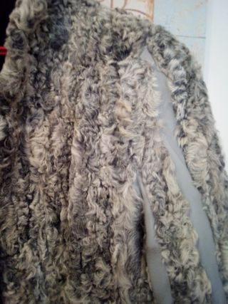 Chaquetón piel astracán talla 46 