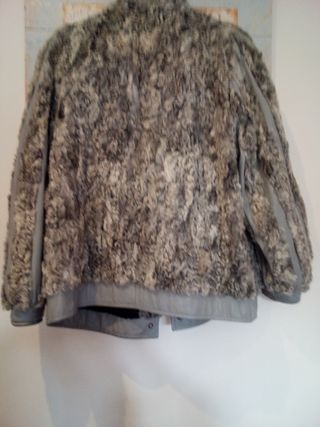 Chaquetón piel astracán talla 46 