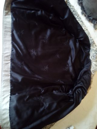 Chaquetón piel astracán talla 46 