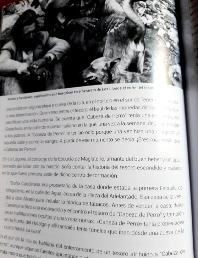 Enigmas y tesoros en Canarias. Cabeza de Perro.