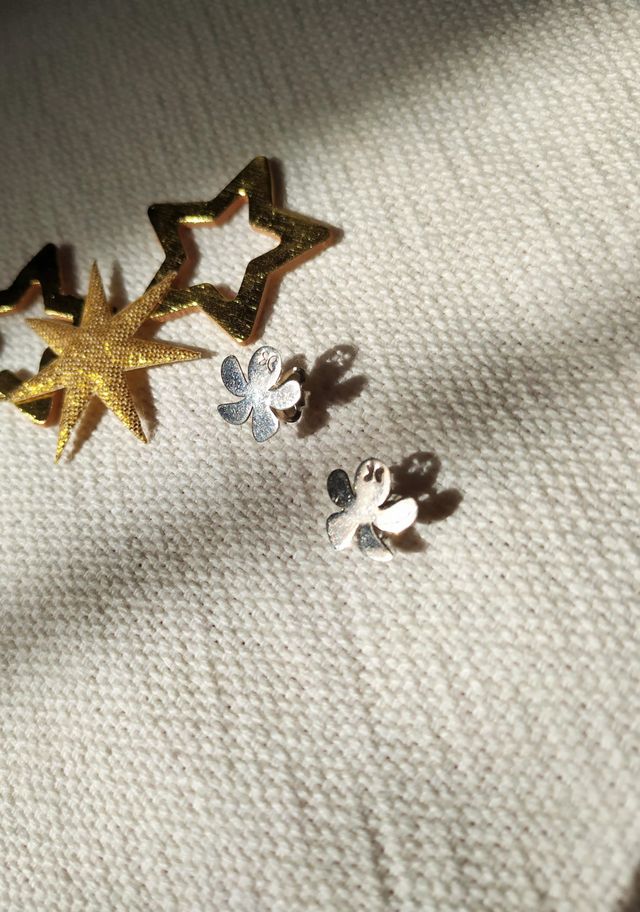 PENDIENTES TANYA MOSS en PLATA 