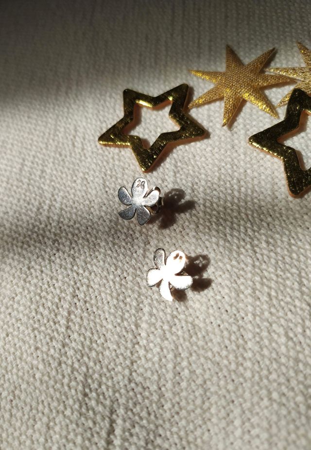 PENDIENTES TANYA MOSS en PLATA 