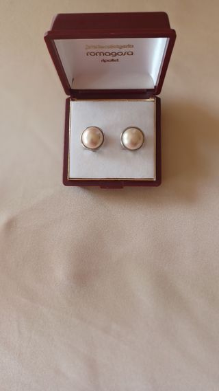 Pendientes perlas Majórica