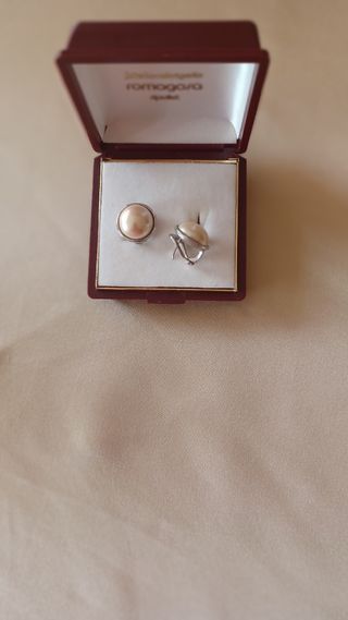 Pendientes perlas Majórica