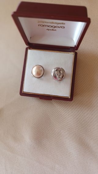 Pendientes perlas Majórica