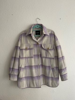 Camisa de cuadros oversize 