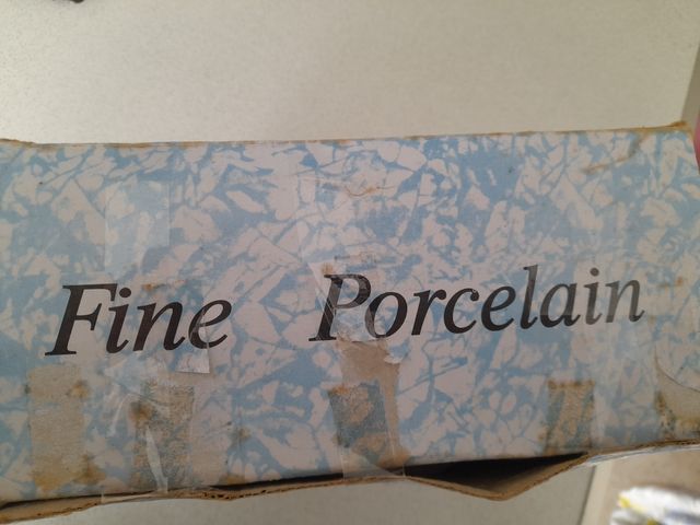 set porcellana dipinti a mano