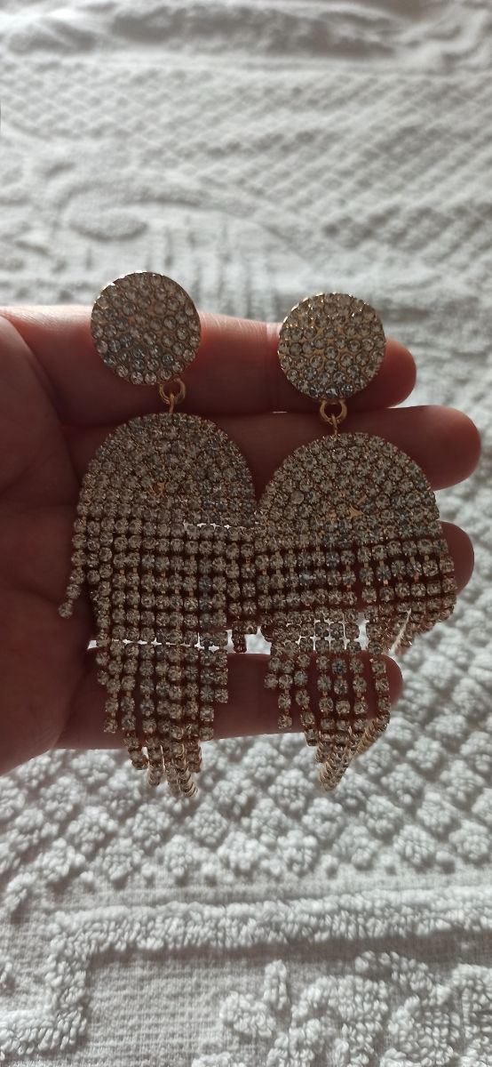 Orecchini con strass