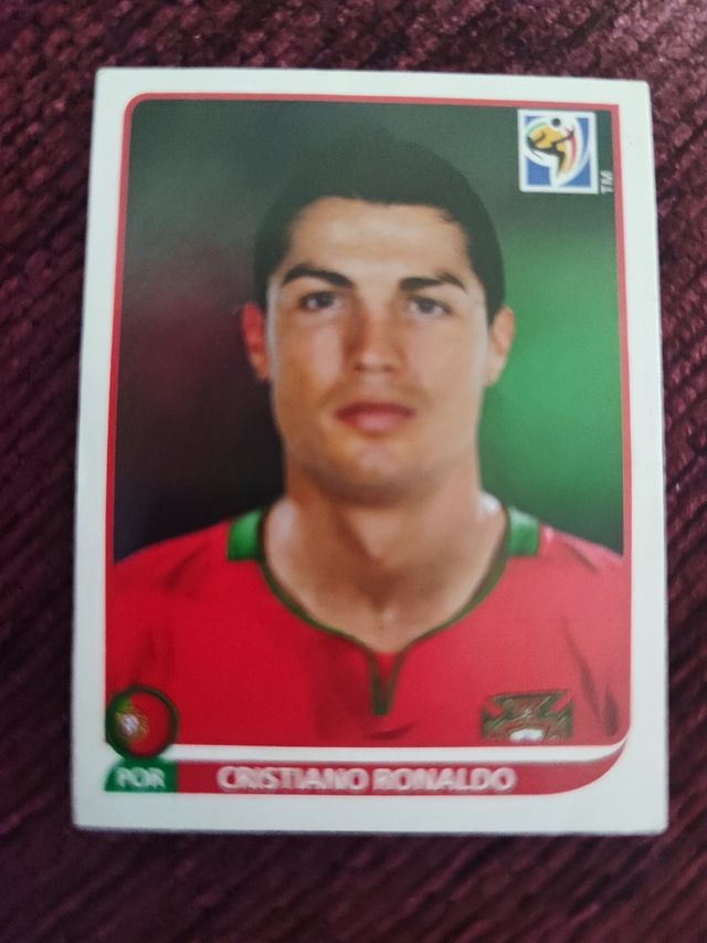 Cristiano Ronaldo world cup 2010 panini