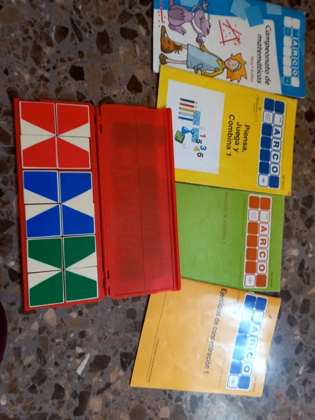 libros y juego de arco numero 1(metodo arco)