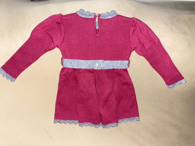 Vestido lana talla 1-2 años