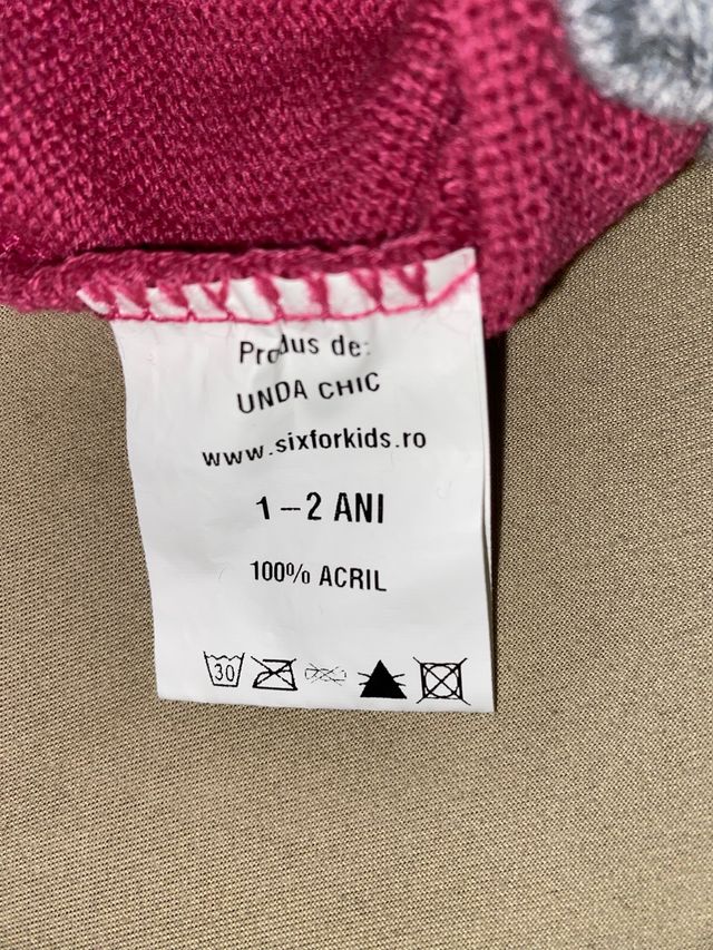 Vestido lana talla 1-2 años
