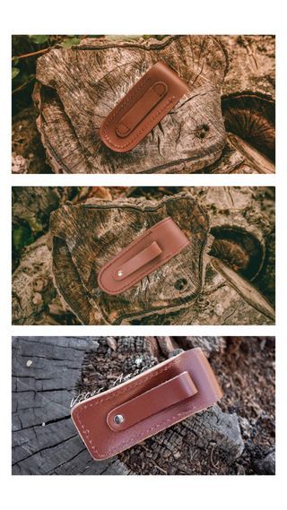 Bolsa/Capa de Proteção em Couro (3 Modelos)