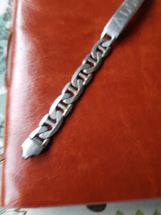 Pulsera de plata 925 maciza Adolfo