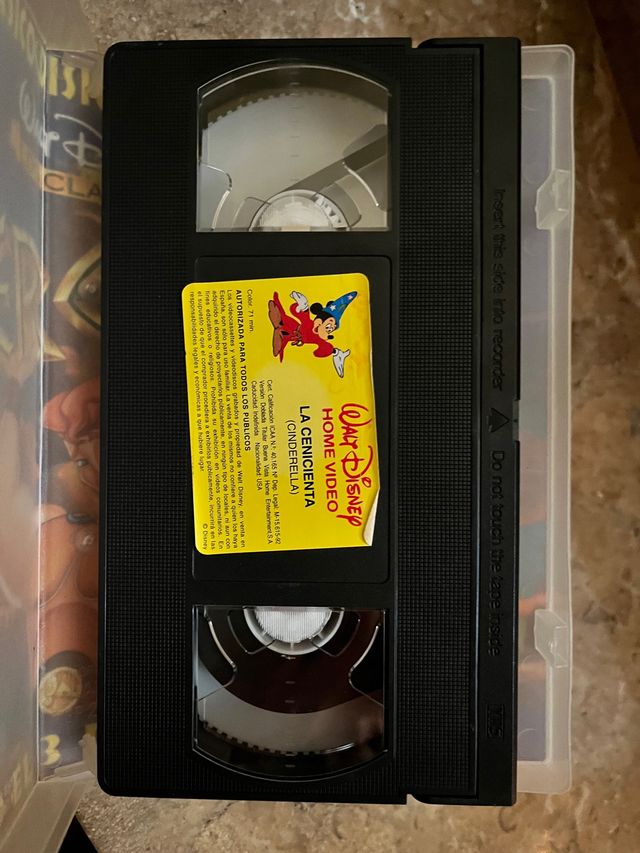 VHS Disney la cenicienta