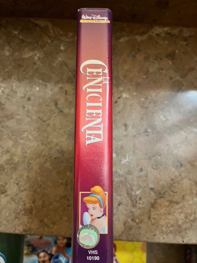 VHS Disney la cenicienta