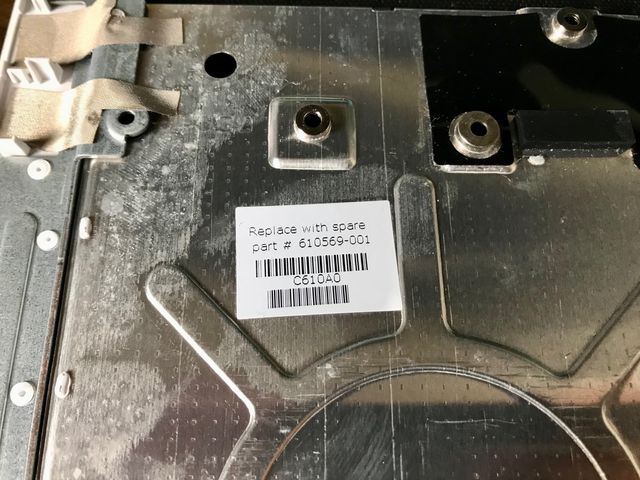 Topcover + Touchpad original HP G62 610569-001