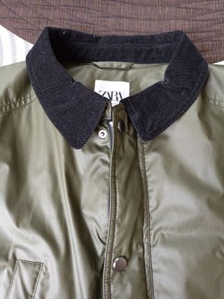 Chaqueta de hombre para lluvia y frío.