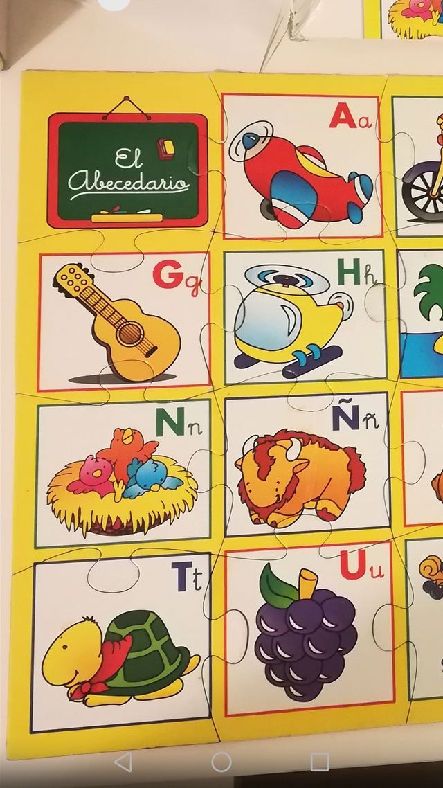 Puzzle abecedario