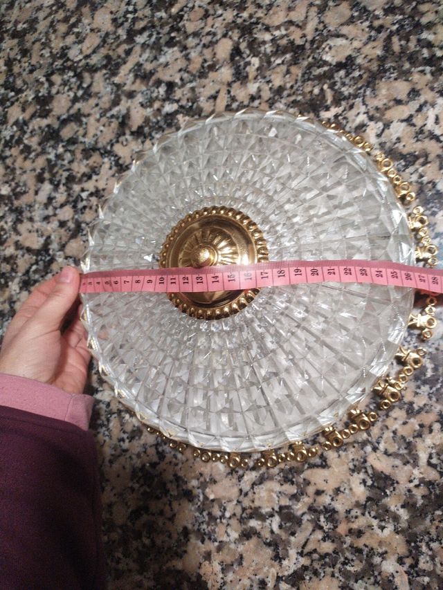 Lámpara antigua de techo