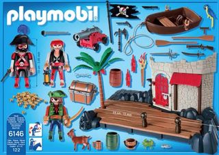 playmobil fuerte pirata