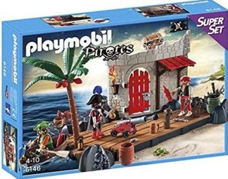 playmobil fuerte pirata