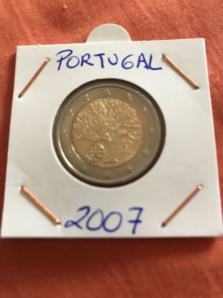 Moneda conmemorativa PORTUGAL 2007