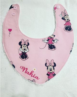 bandana babero minie mouse 