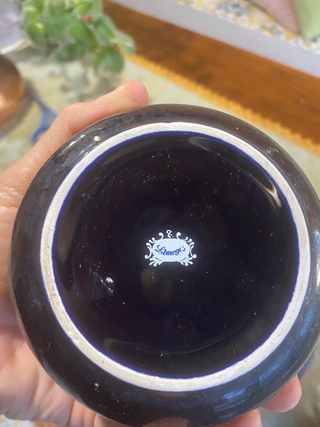 Tris di Oggetti in blu 