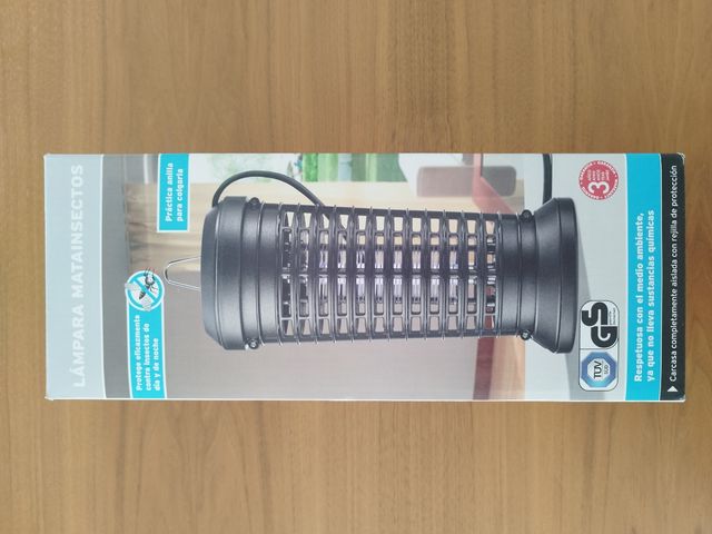 Lâmpada Anti-mosquitos e melgas