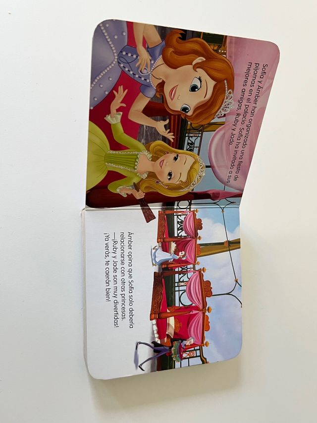 Mini libro Princesa Sofía de Disney