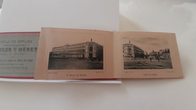 Recordatorio Fotográfico Madrid 1.889