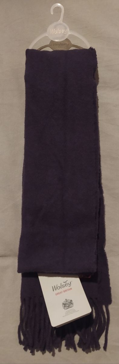 Bufanda morada Wolsey