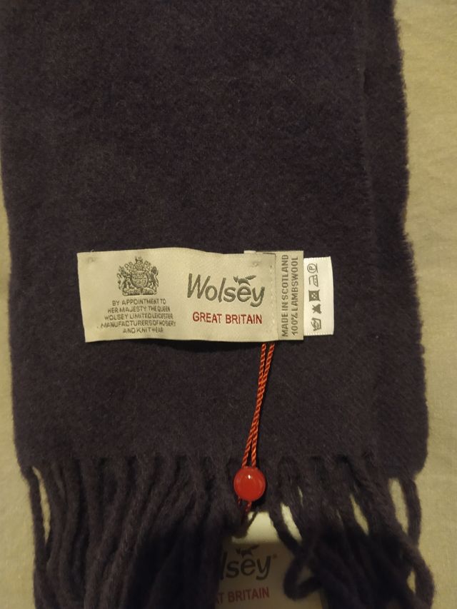 Bufanda morada Wolsey
