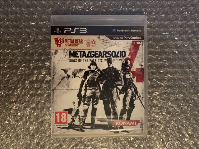 [PS3] METAL GEAR 4 ED 25 ANIVERSARIO PRECINTADO