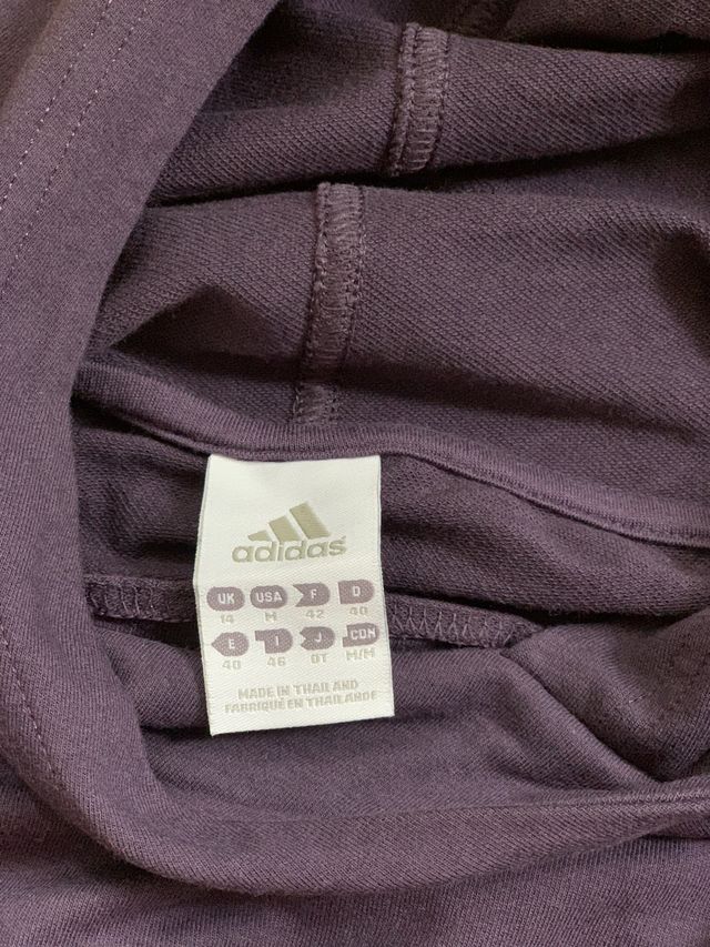 Sudadera Adidas morada , talla 40 sin estrenar