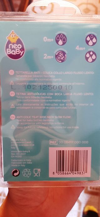 tettarella per biberon