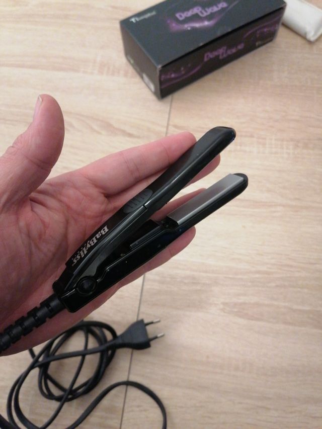 Mini plancha de pelo para viaje Babyliss