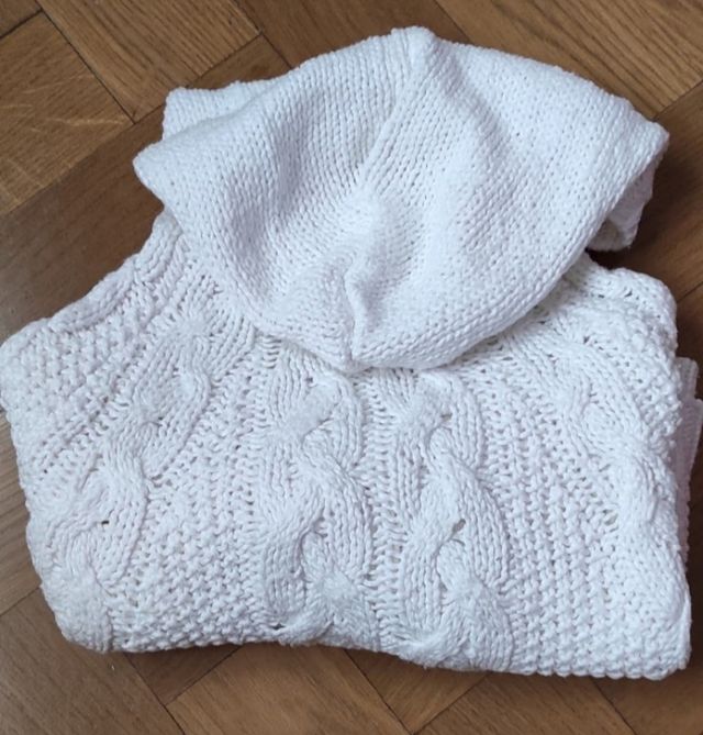 Jersey poncho niña. Talla 18-24 meses.