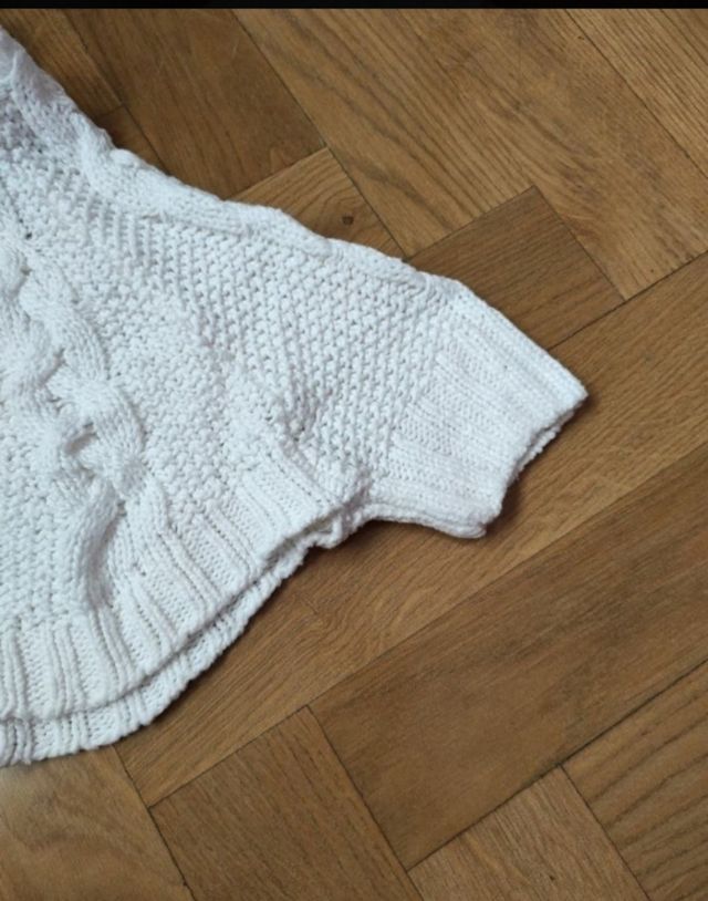 Jersey poncho niña. Talla 18-24 meses.